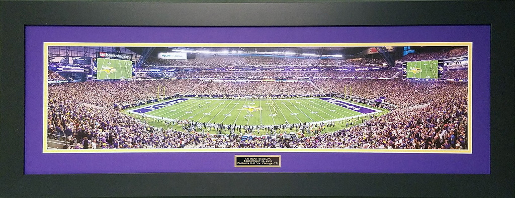 Minnesota Vikings vs Green Bay Packers at U.S. Bank Stadium Home Opener 2016